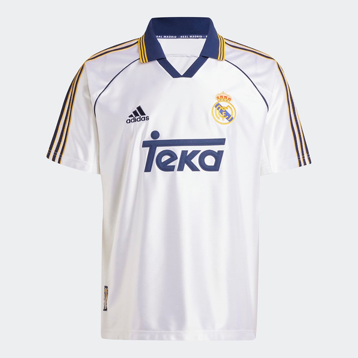 T-shirt Local de Homem Real Madrid 99/00 Branco-1