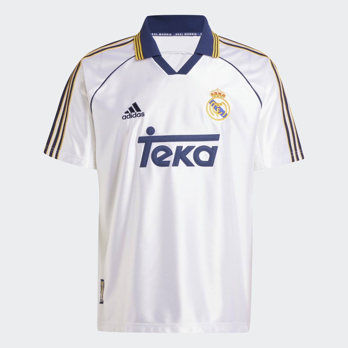 T-shirt Local de Homem Real Madrid 99/00 Branco-3