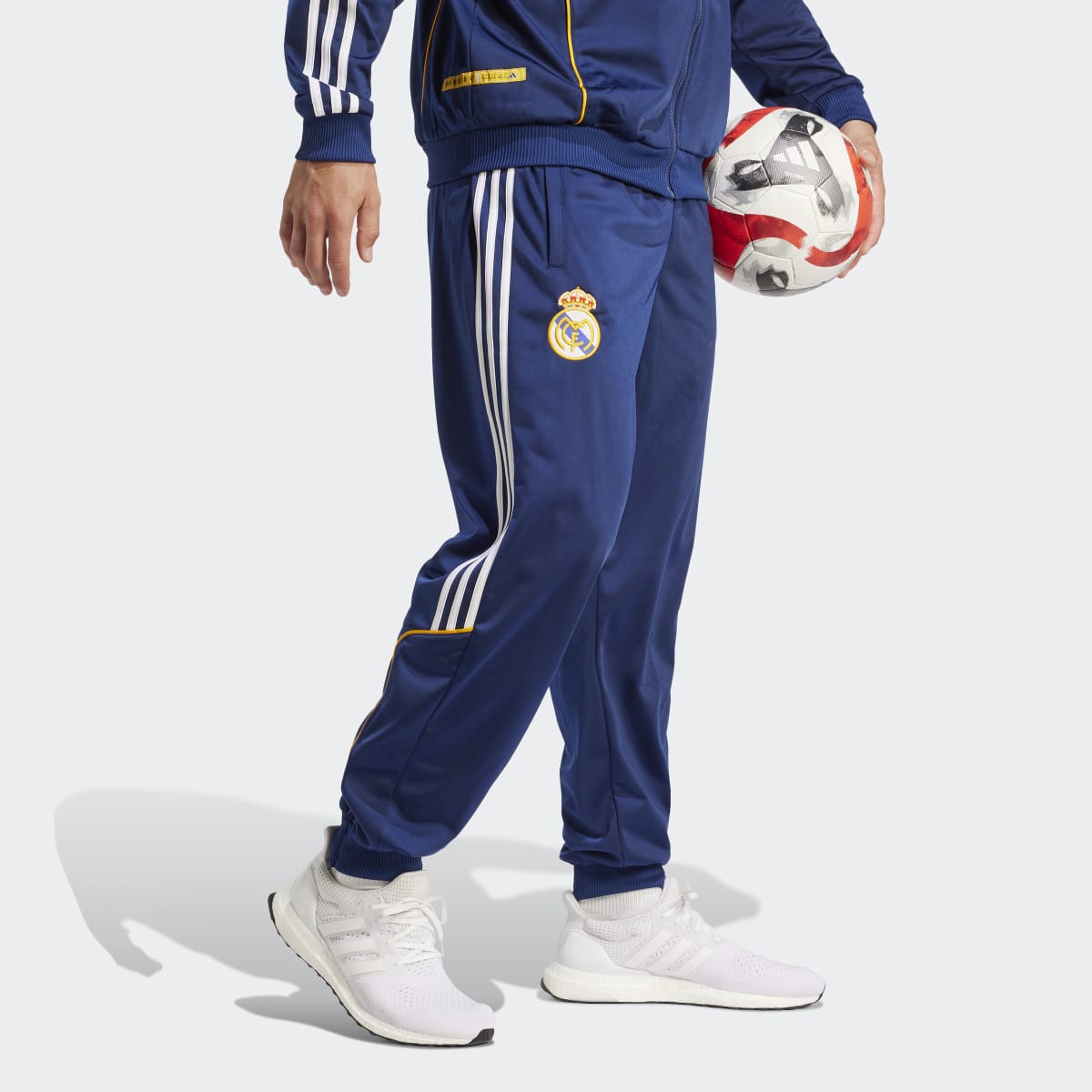 Calças de Homem Real Madrid 99/00 Azul-4