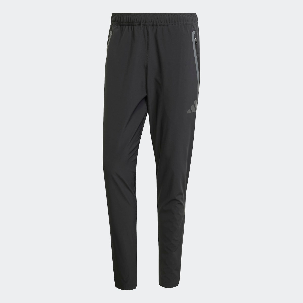 Calças de Homem Real Madrid Tiro 25 Competition Vis Tech Travel Preto-6