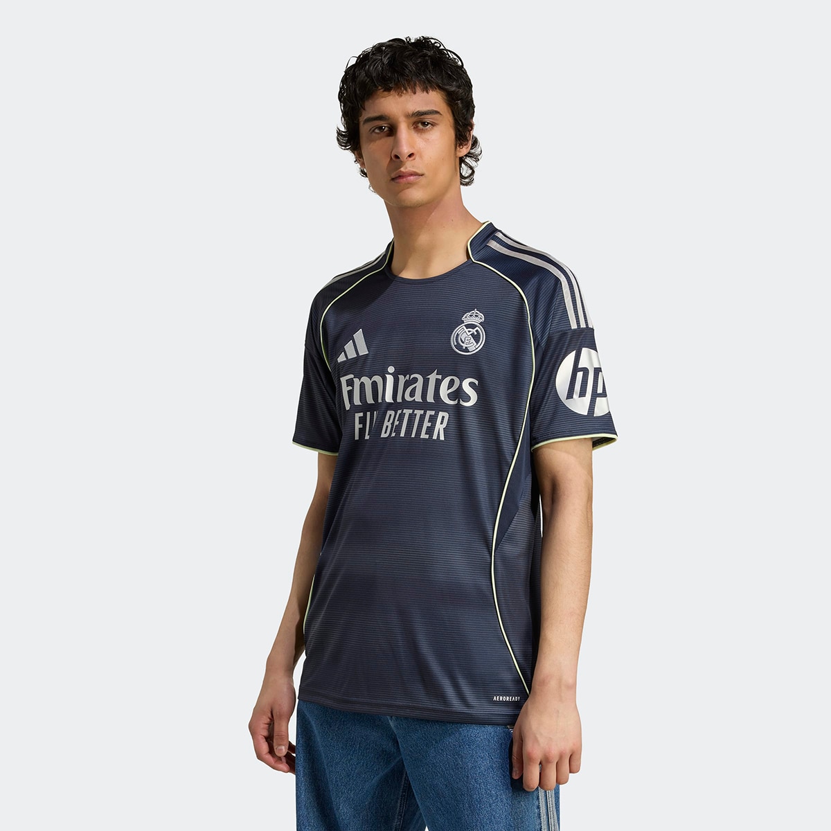 Imagem 0 de T-shirt de Homem 2.º Equipamento Real Madrid CF 2025-2026