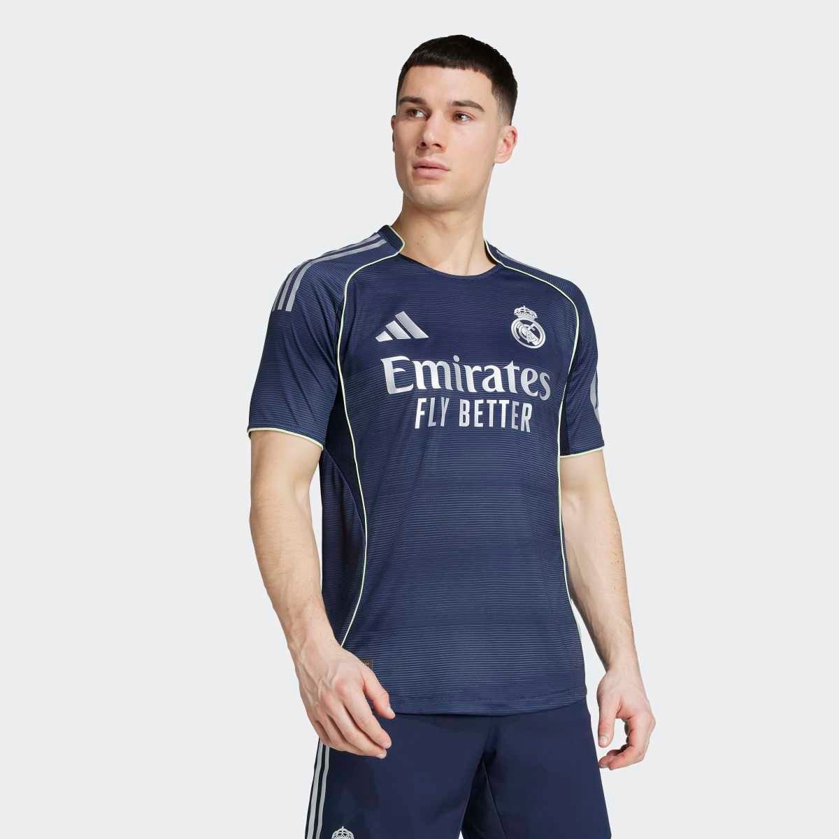 Imagem 0 de T-shirt de Homem 2.º Equipamento Real Madrid CF 2025-2026 Authentic