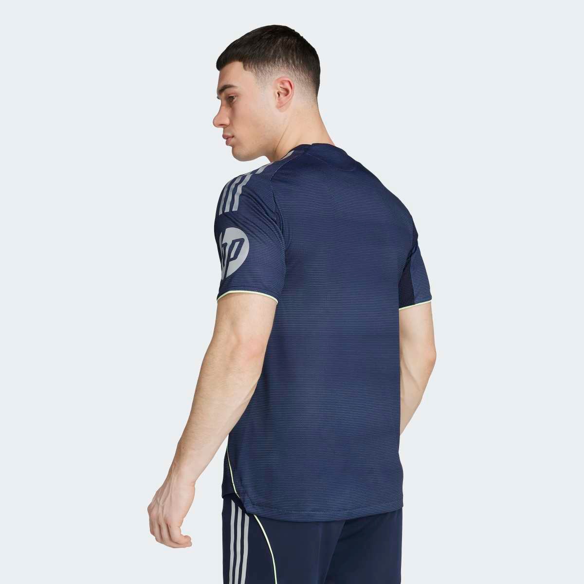 T-shirt de Homem 2.º Equipamento Real Madrid CF 2025-2026 Authentic Azul-2