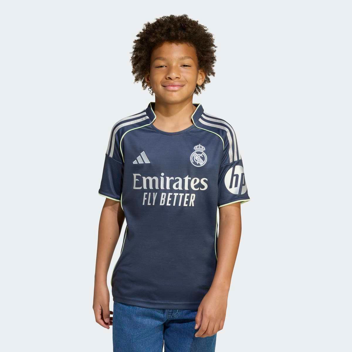 Imagem 0 de T-shirt de Criança 2.º Equipamento Real Madrid CF 2025-2026