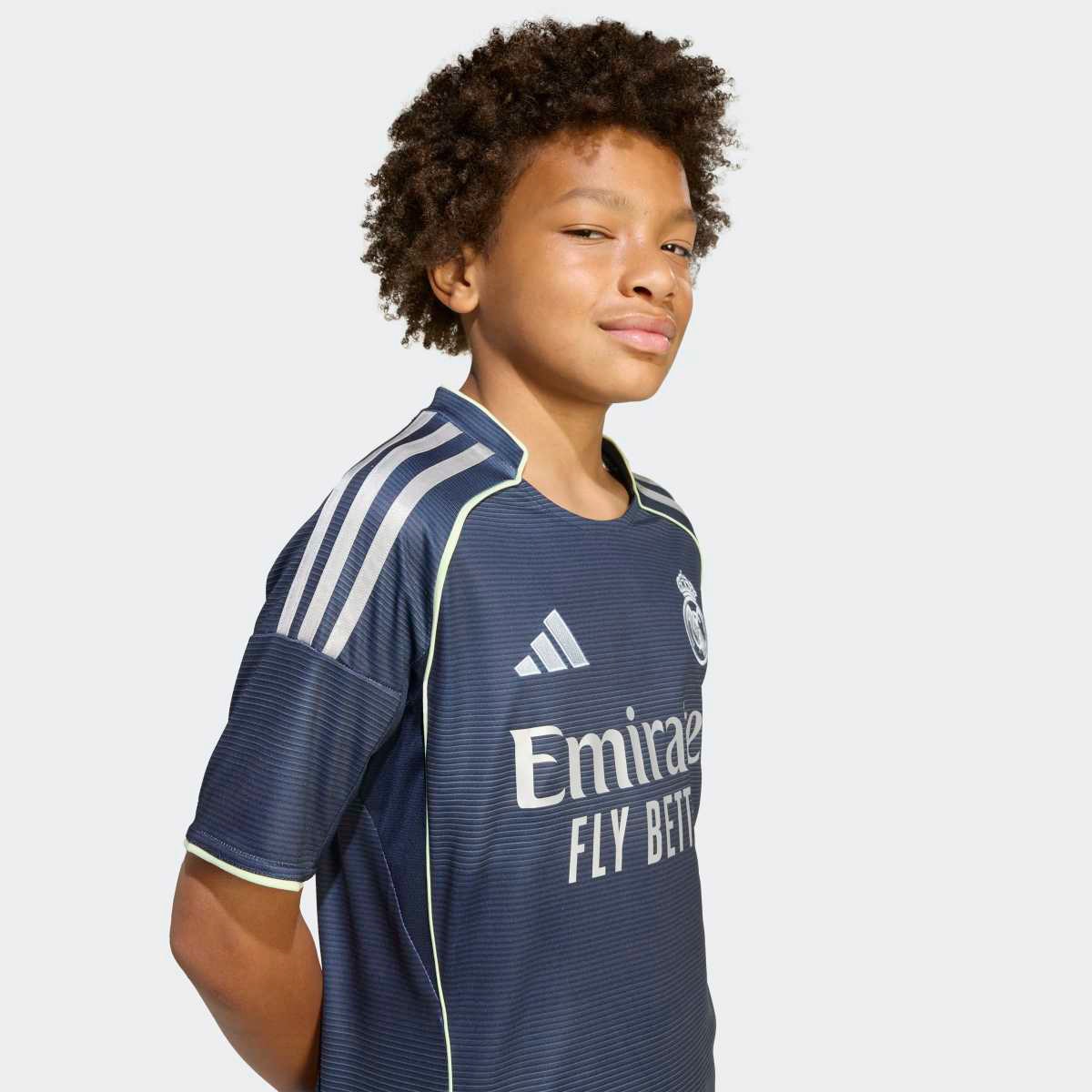 T-shirt de Criança 2.º Equipamento Real Madrid CF 2025-2026 Azul-3