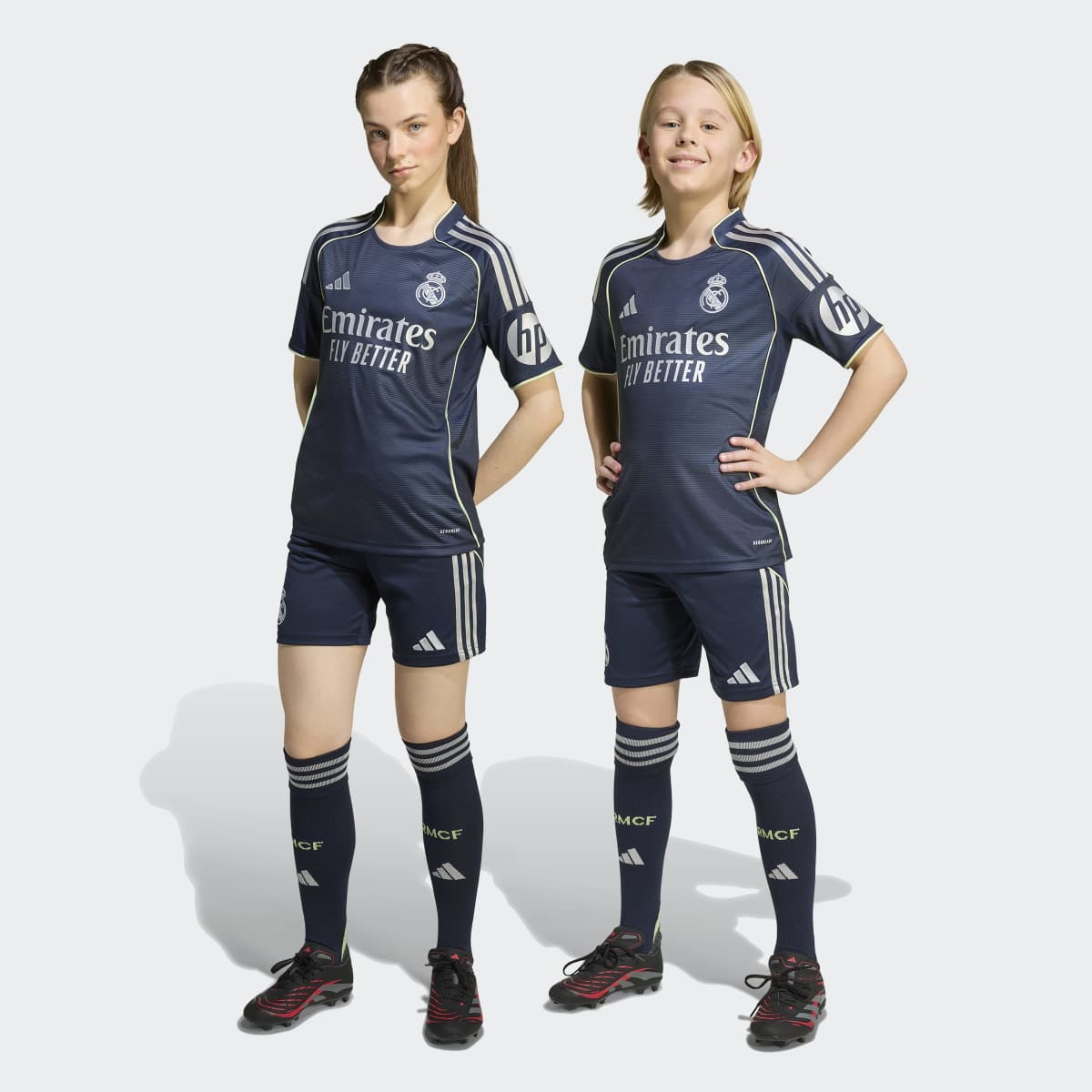 Calções de Criança 2.º Equipamento Real Madrid CF 2025-2026 Azul-3