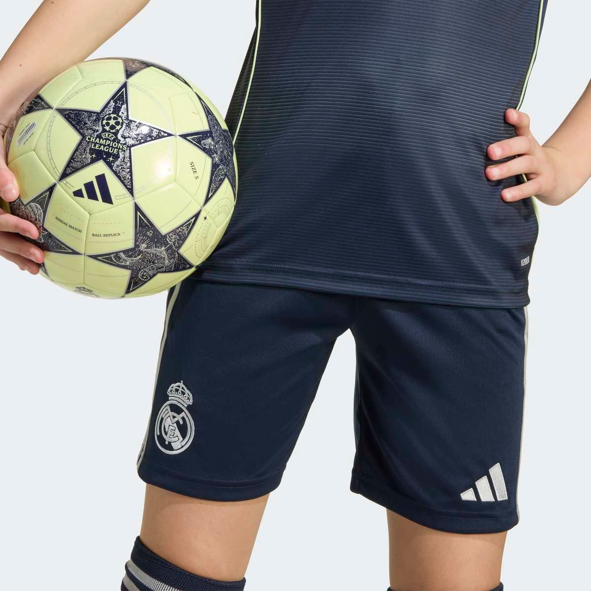 Calções de Criança 2.º Equipamento Real Madrid CF 2025-2026 Azul-5
