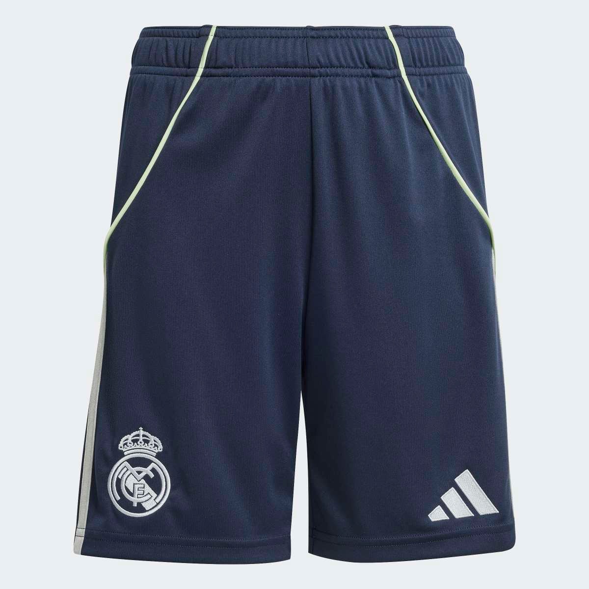 Calções de Criança 2.º Equipamento Real Madrid CF 2025-2026 Azul-8