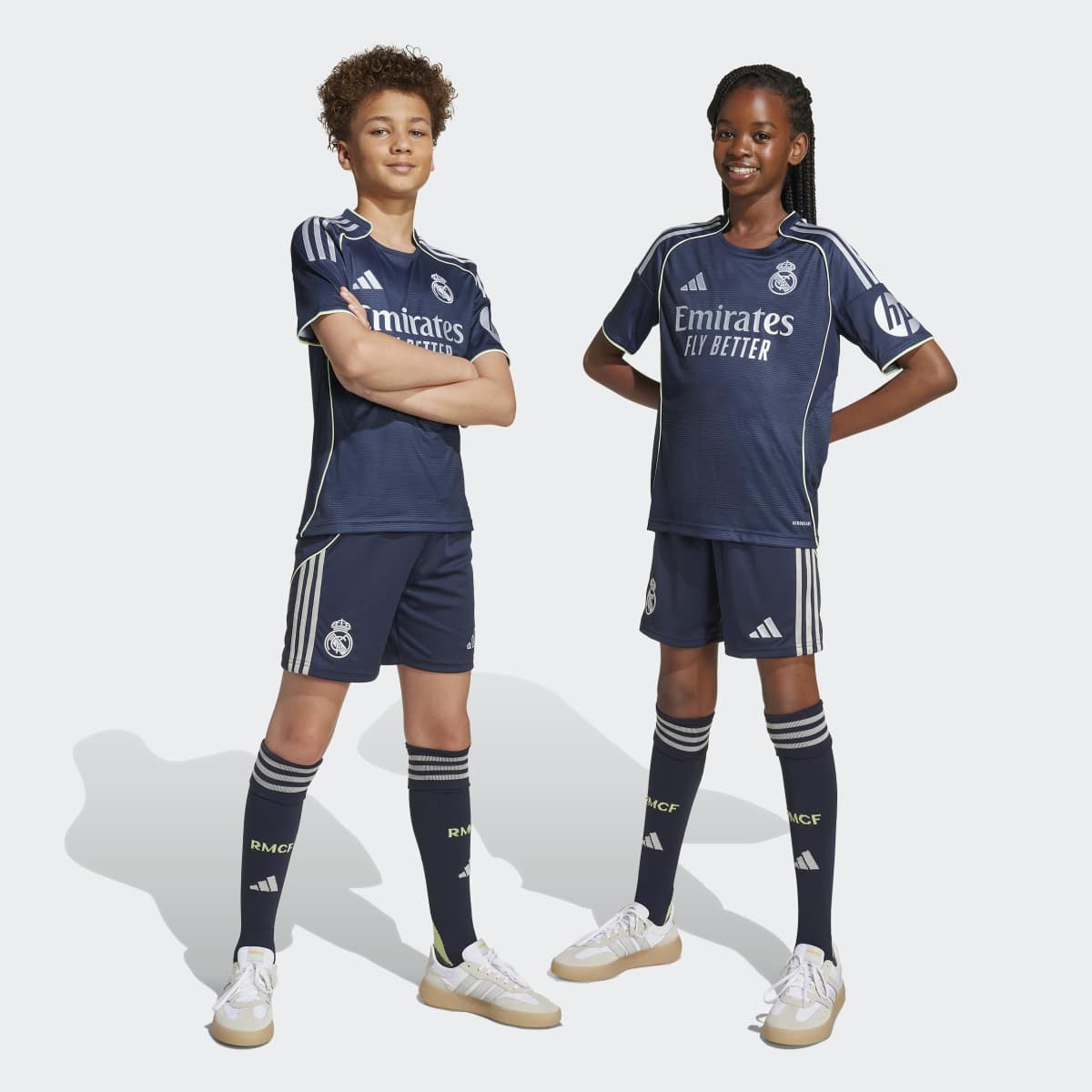 Imagem 0 de Conjunto de Criança 2.º Equipamento Real Madrid CF 2025-2026