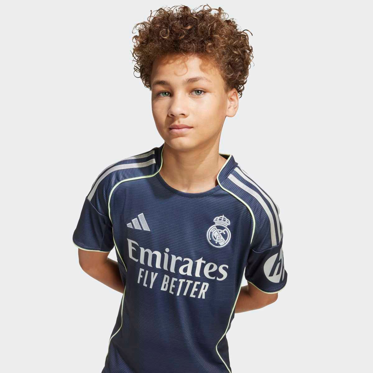 Conjunto de Criança 2.º Equipamento Real Madrid CF 2025-2026 Azul-4