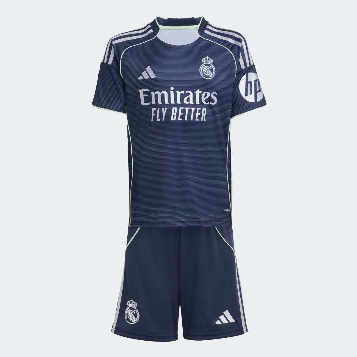 Conjunto de Criança 2.º Equipamento Real Madrid CF 2025-2026 Azul-7