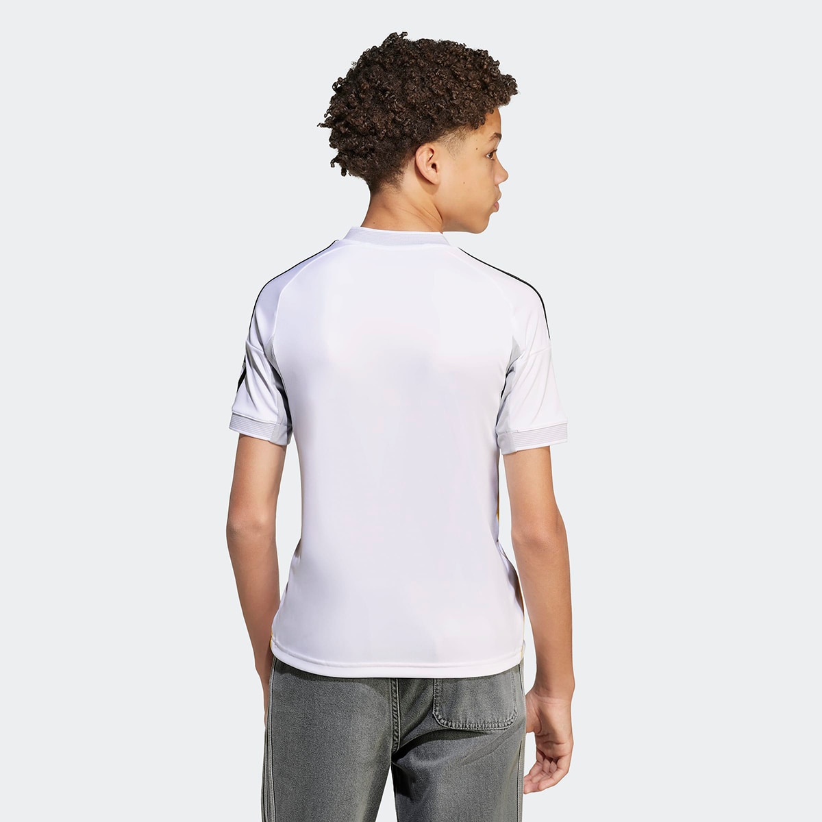 T-shirt de Criança 1.º Equipamento Real Madrid CF 2025-2026 Branco-2
