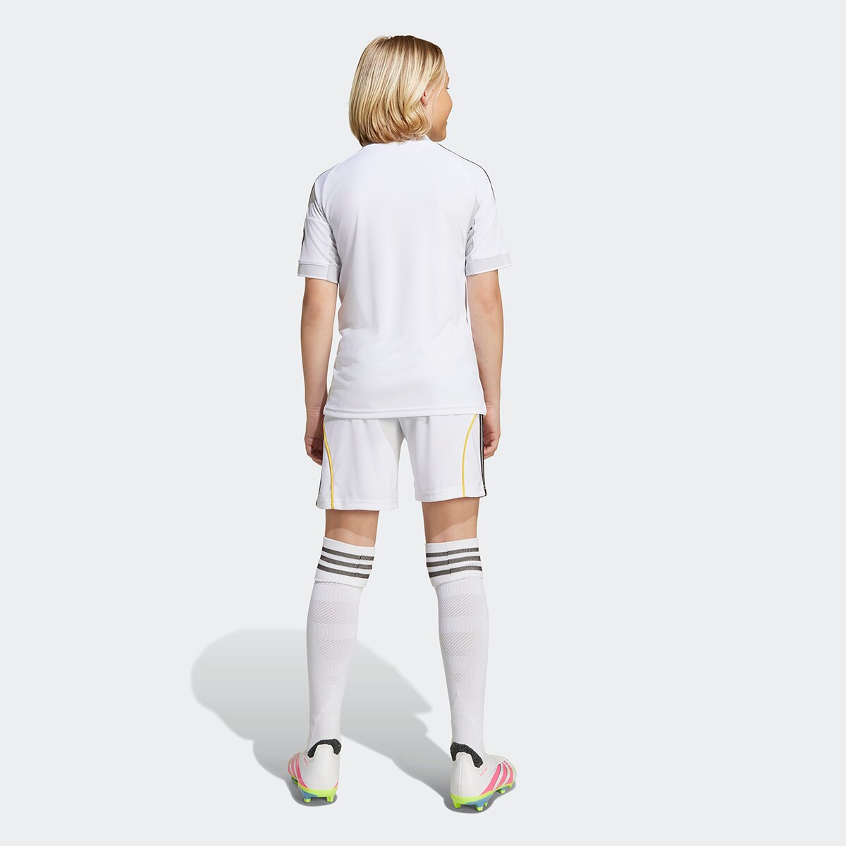 Conjunto de Criança 1.º Equipamento Real Madrid CF 2025-2026 Branco-6