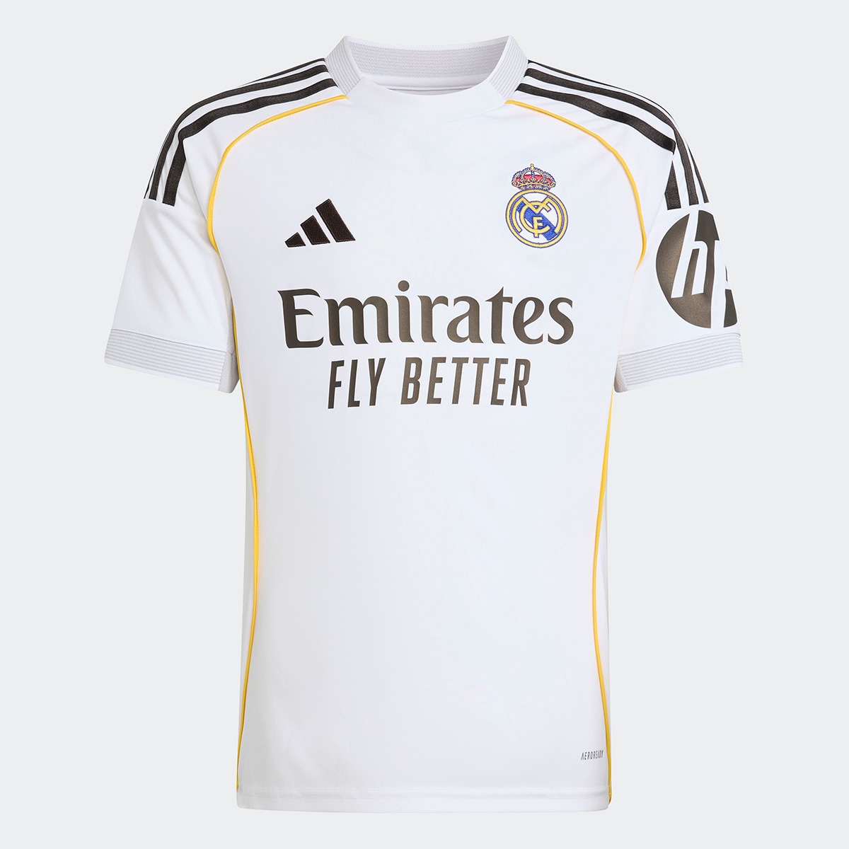 Conjunto de Criança 1.º Equipamento Real Madrid CF 2025-2026 Branco-8