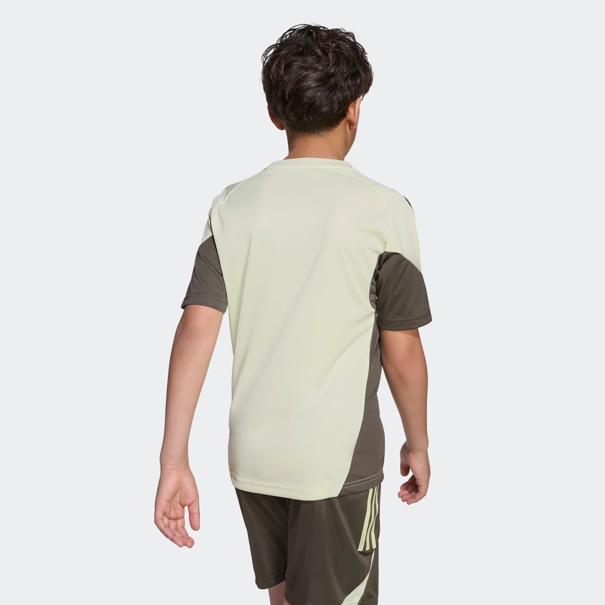 T-shirt de Treino de Criança Real Madrid CF 2025-2026 Tiro 25 Competition Verde-7