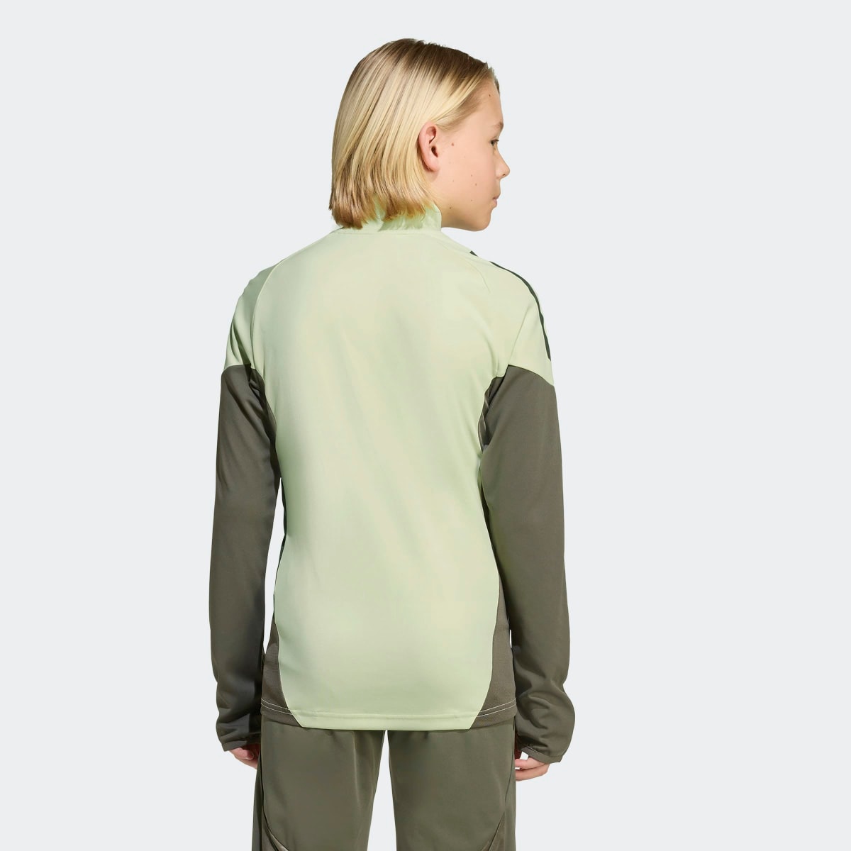 Sweatshirt de Treino de Criança Real Madrid CF 2025-2026 Tiro 25 Competition Verde-7