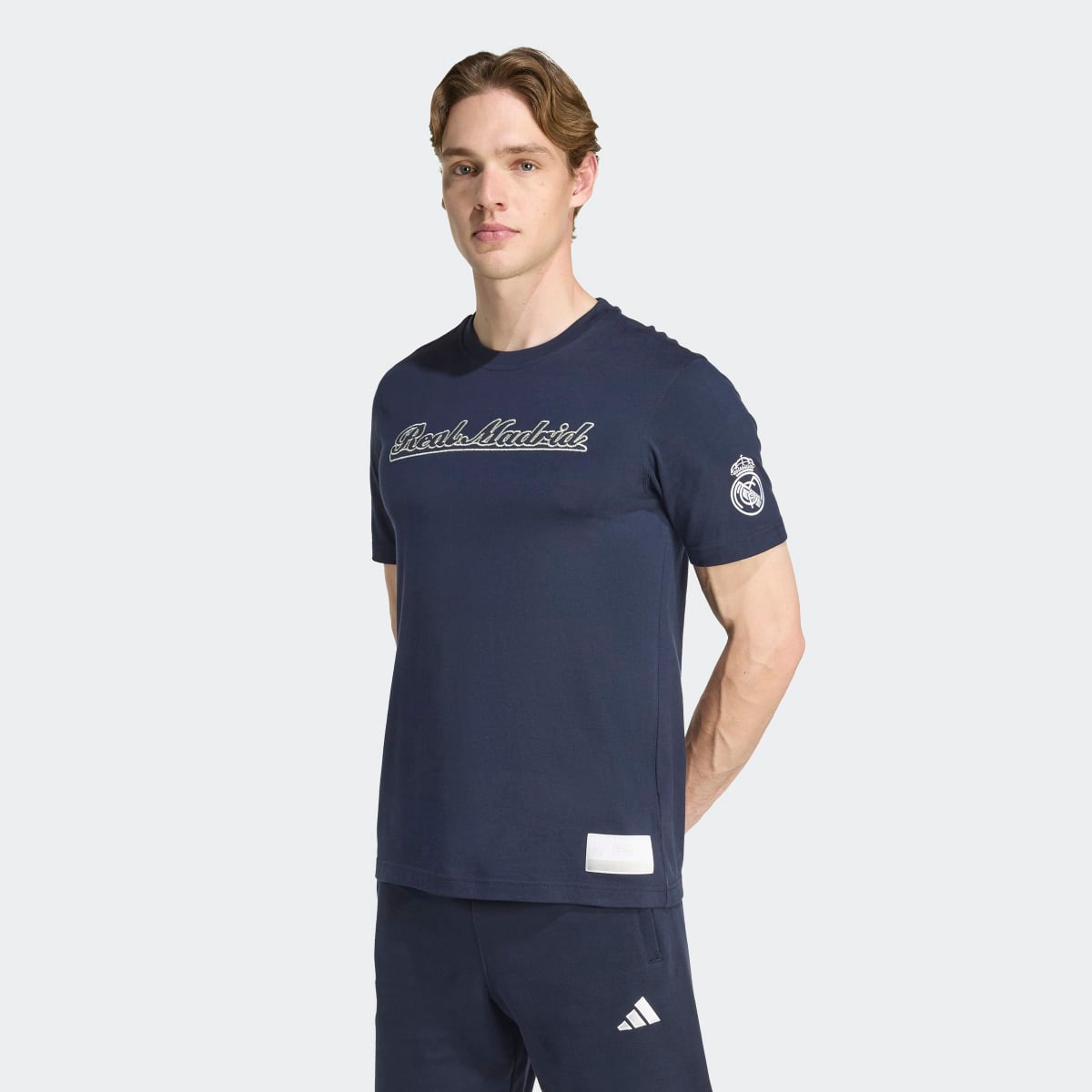 T-shirt de Homem Real Madrid CF 2025-2026 US Pack Azul-1