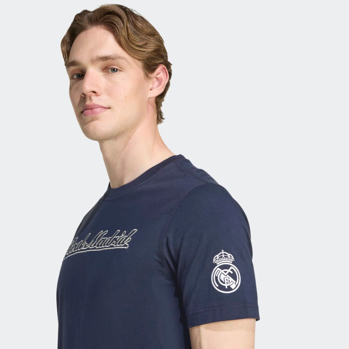 T-shirt de Homem Real Madrid CF 2025-2026 US Pack Azul-4