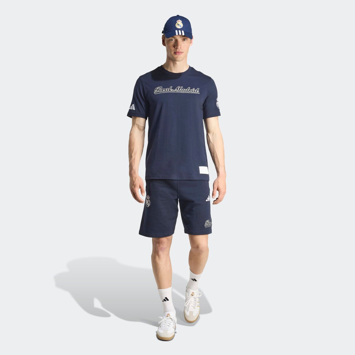T-shirt de Homem Real Madrid CF 2025-2026 US Pack Azul-6