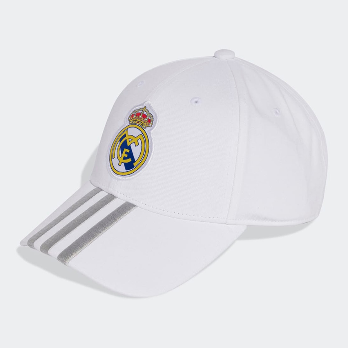 Boné 1.º Equipamento Real Madrid CF 2025-2026 Baseball Branco-1