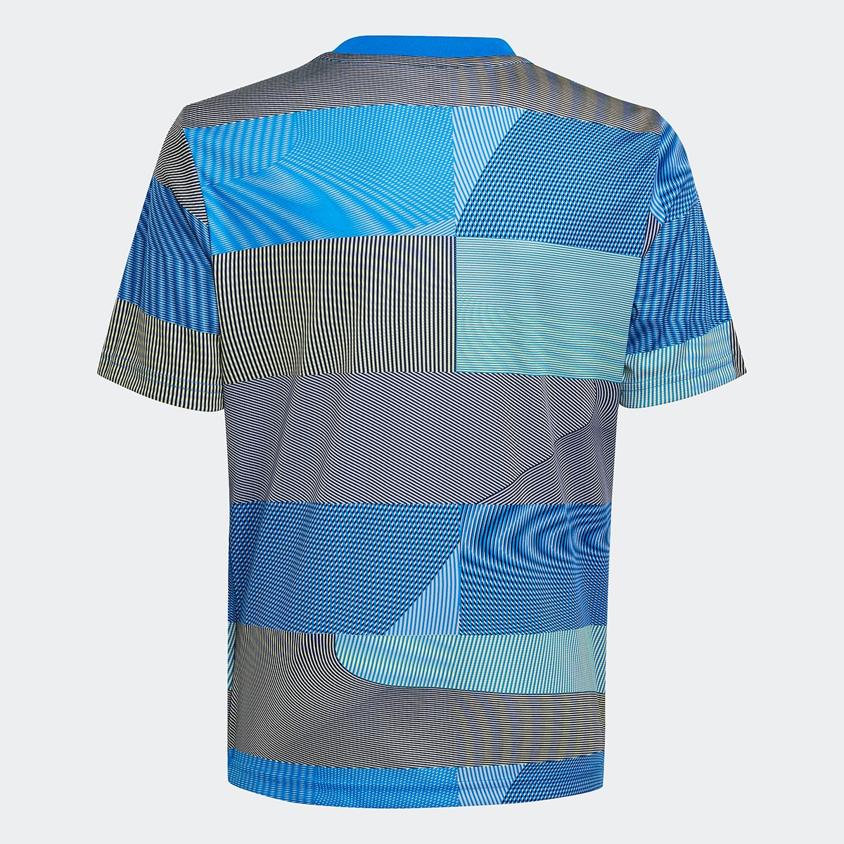 T-shirt de Aquecimento de Criança Real Madrid CF 2025-2026 Azul-4