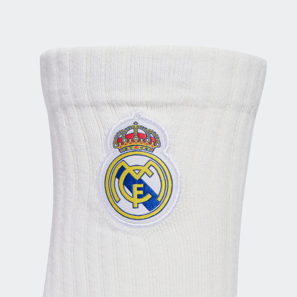 Pack de 2 Pares de Meias Real Madrid CF 2025-2026 Branco-3