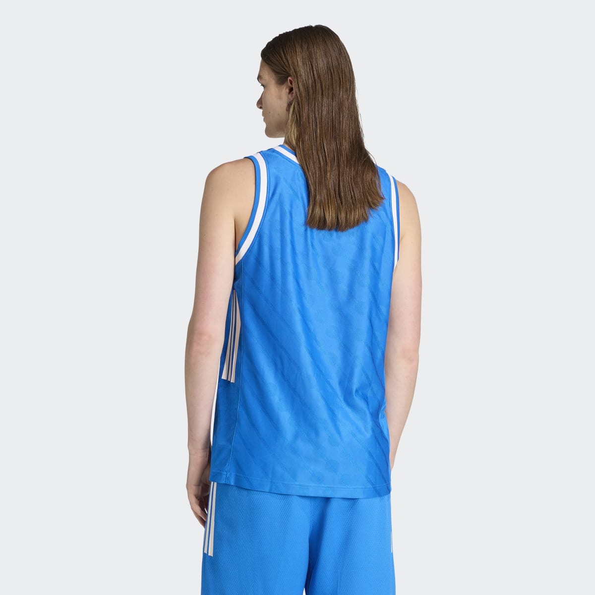 T-shirt de Homem 3.º Equipamento Real Madrid Basquetebol 2025-2026 Azul-2