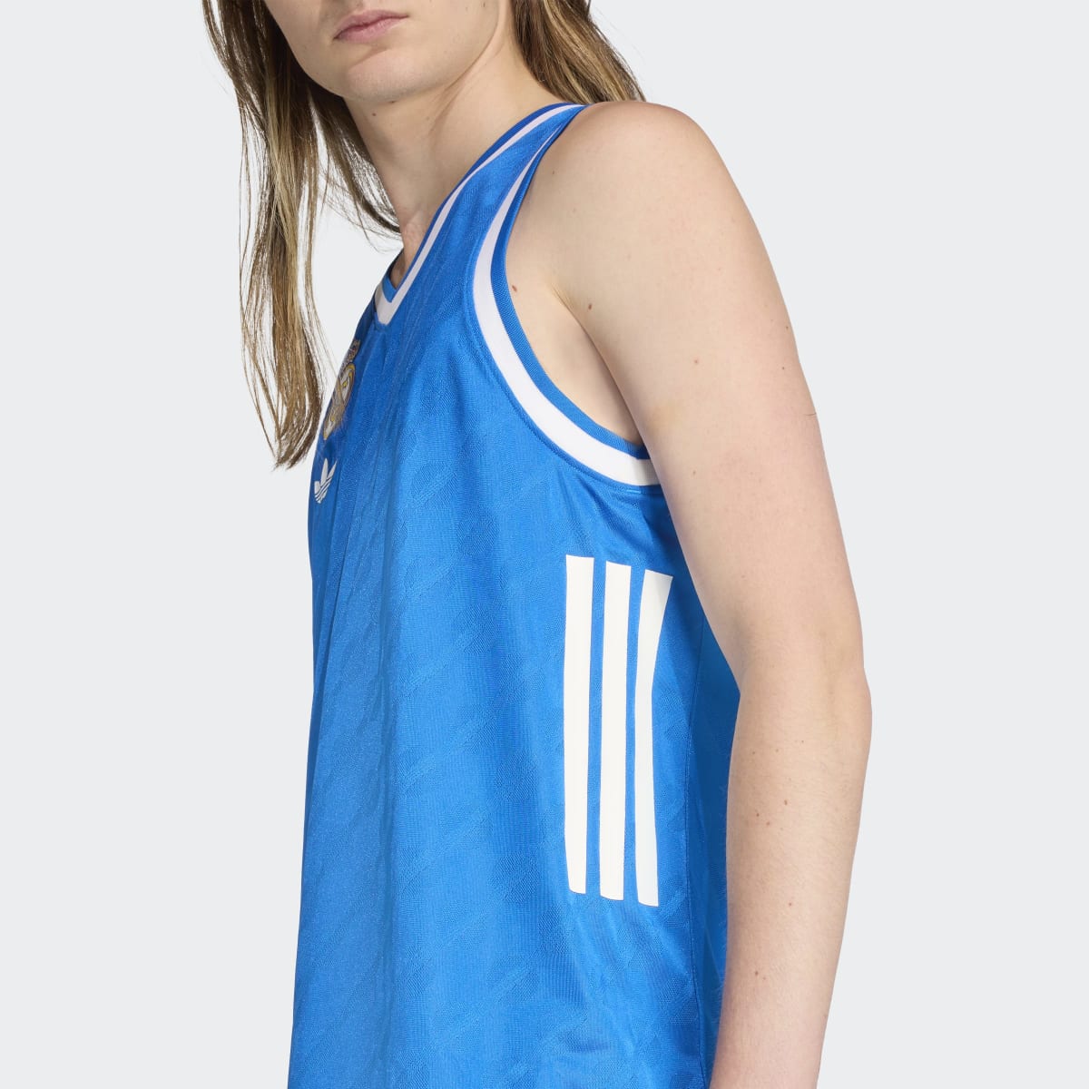 T-shirt de Homem 3.º Equipamento Real Madrid Basquetebol 2025-2026 Azul-3
