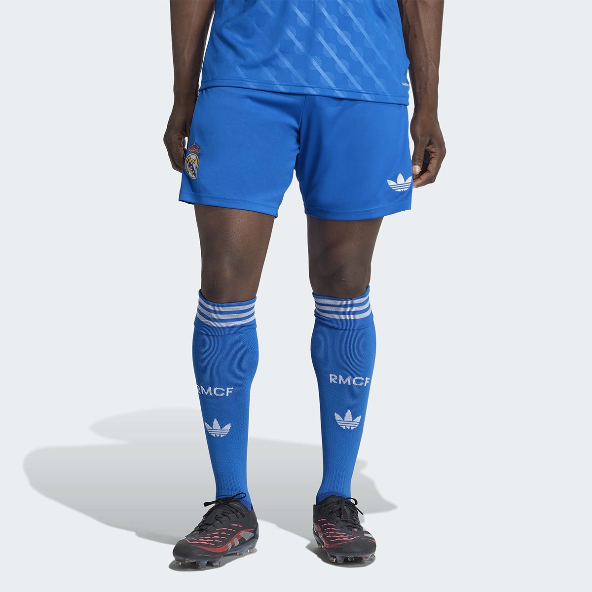 Calções de Homem 3.º Equipamento Real Madrid CF 2025-2026 Azul-1