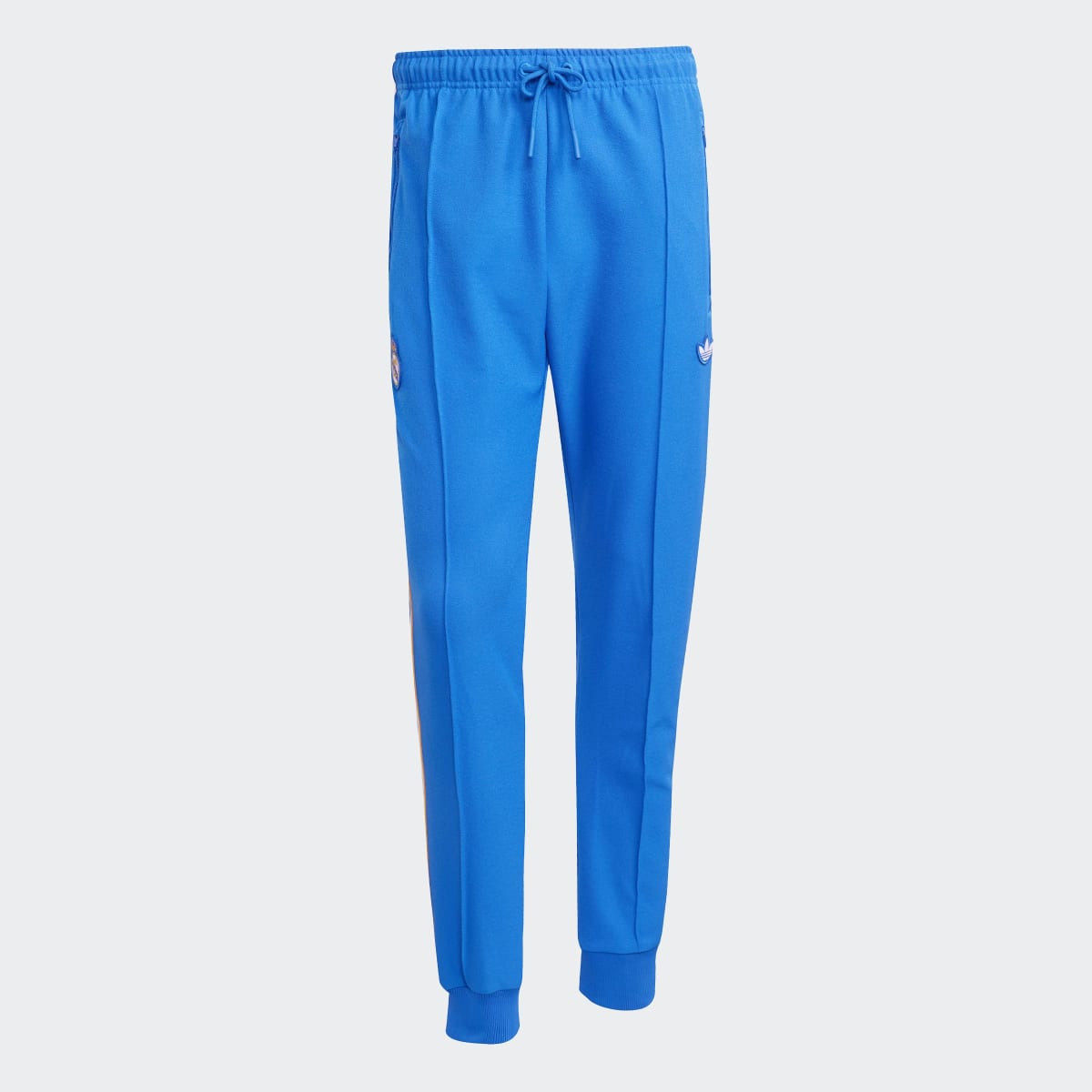 Calças de Homem Real Madrid CF Terrace Icons Originals Azul-6