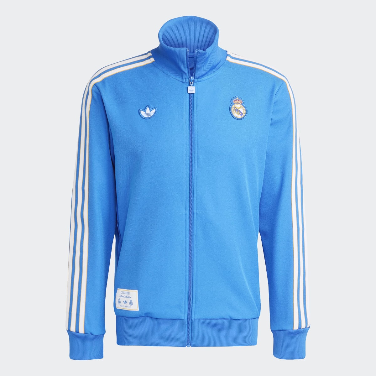 Sweatshirt de Homem Real Madrid CF Terrace Icons Originals Azul-6