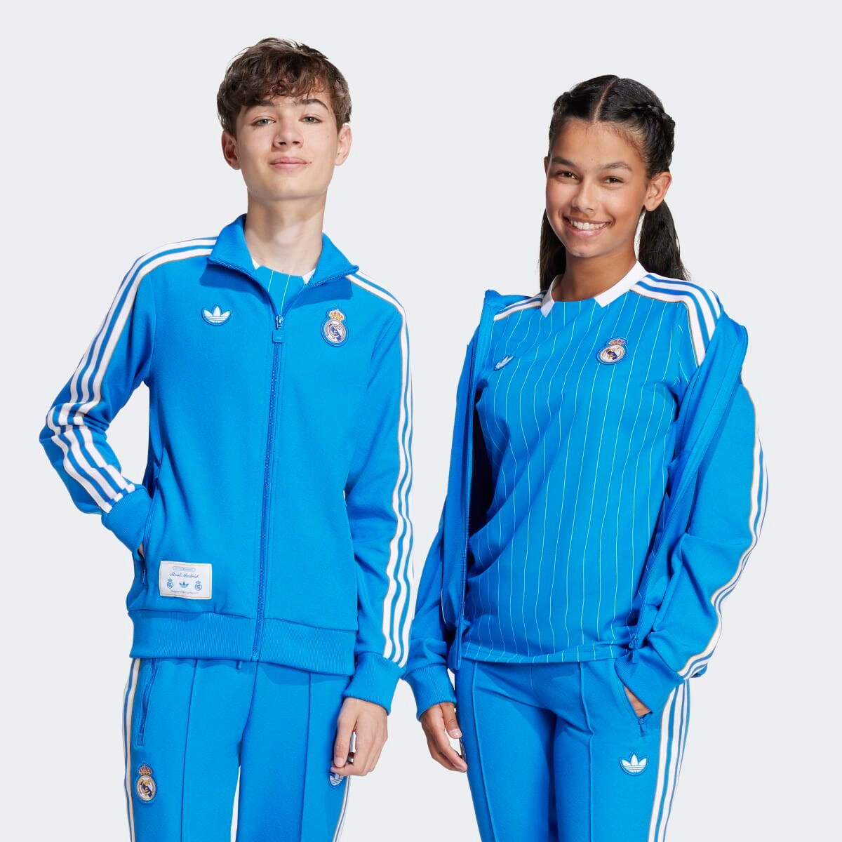 Sudadera de niños Real Madrid CF CF Terrace Icons Adidas Originals