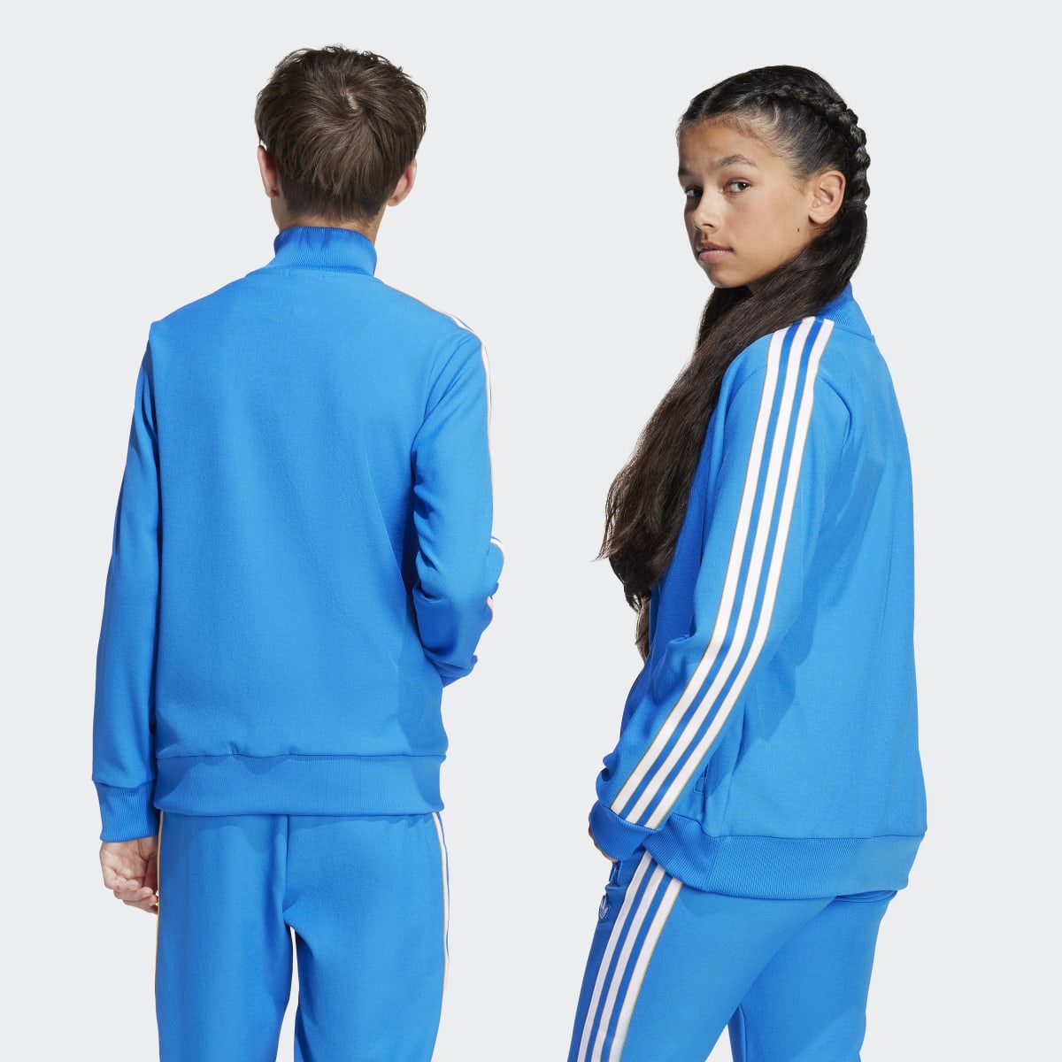 Sweatshirt de Criança Real Madrid CF CF Terrace Icons Originals Azul-2