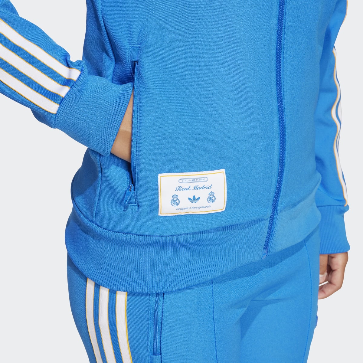 Sweatshirt de Criança Real Madrid CF CF Terrace Icons Originals Azul-7