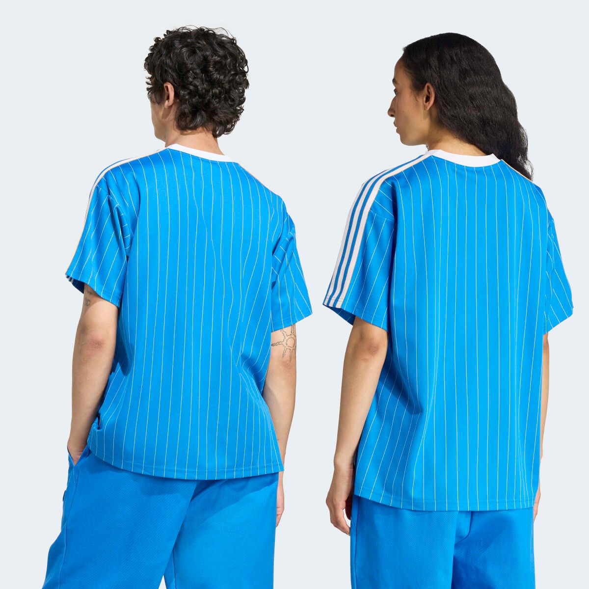 T-shirt de Homem Real Madrid CF Terrace Icons Originals Azul-2