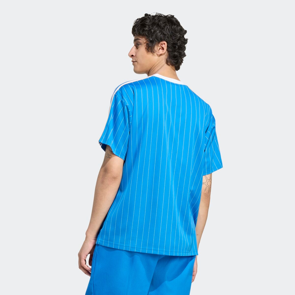 T-shirt de Homem Real Madrid CF Terrace Icons Originals Azul-4