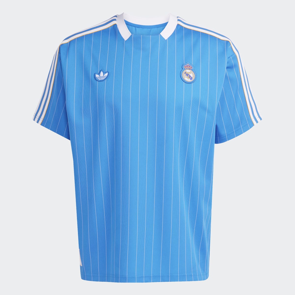 T-shirt de Homem Real Madrid CF Terrace Icons Originals Azul-8