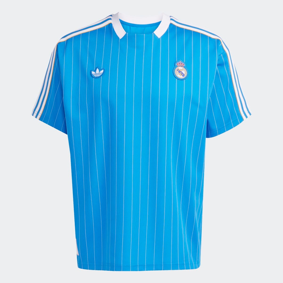T-shirt de Homem Real Madrid CF Terrace Icons Originals Azul-8