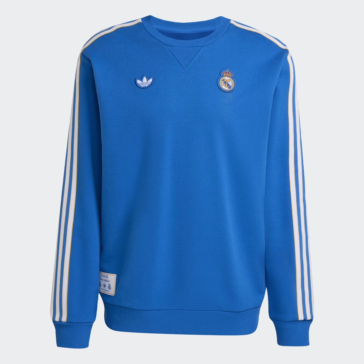 Sweatshirt de Homem Real Madrid CF Terrace Icons Originals Azul-1