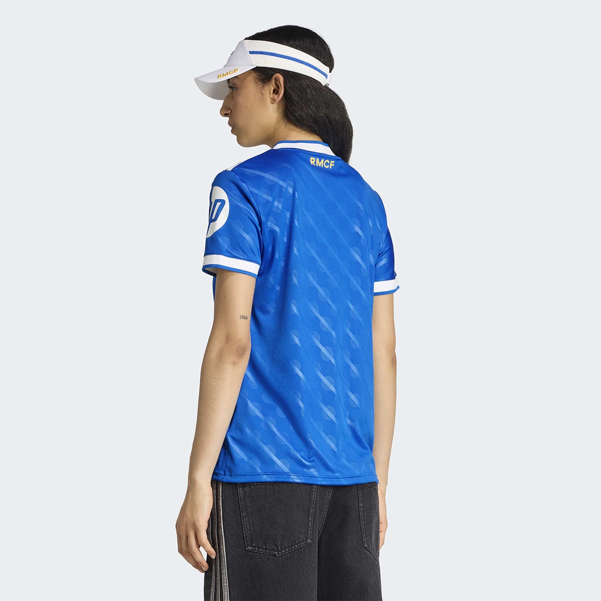 T-shirt de Mulher 3.º Equipamento Real Madrid CF 2025-2026 Azul-2