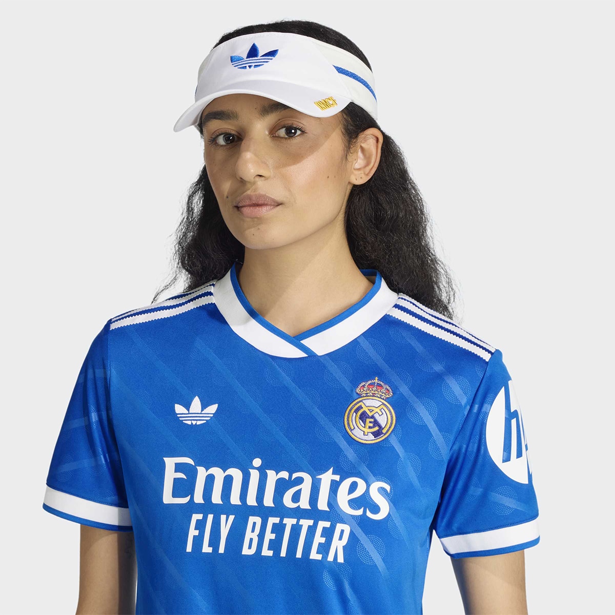 T-shirt de Mulher 3.º Equipamento Real Madrid CF 2025-2026 Azul-3