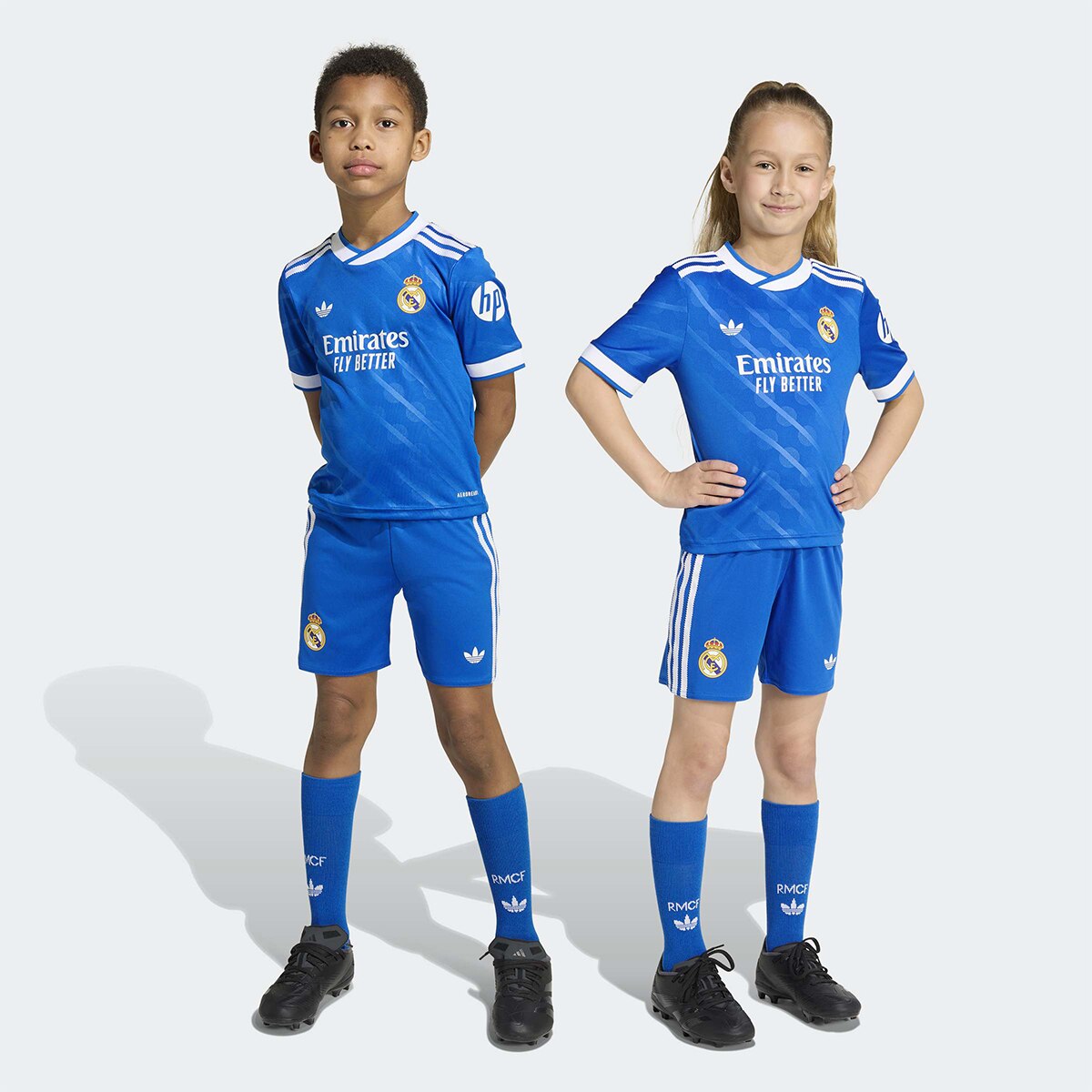 Mini Conjunto de Criança 3.º Equipamento Real Madrid CF CF 2025-2026 Azul-3