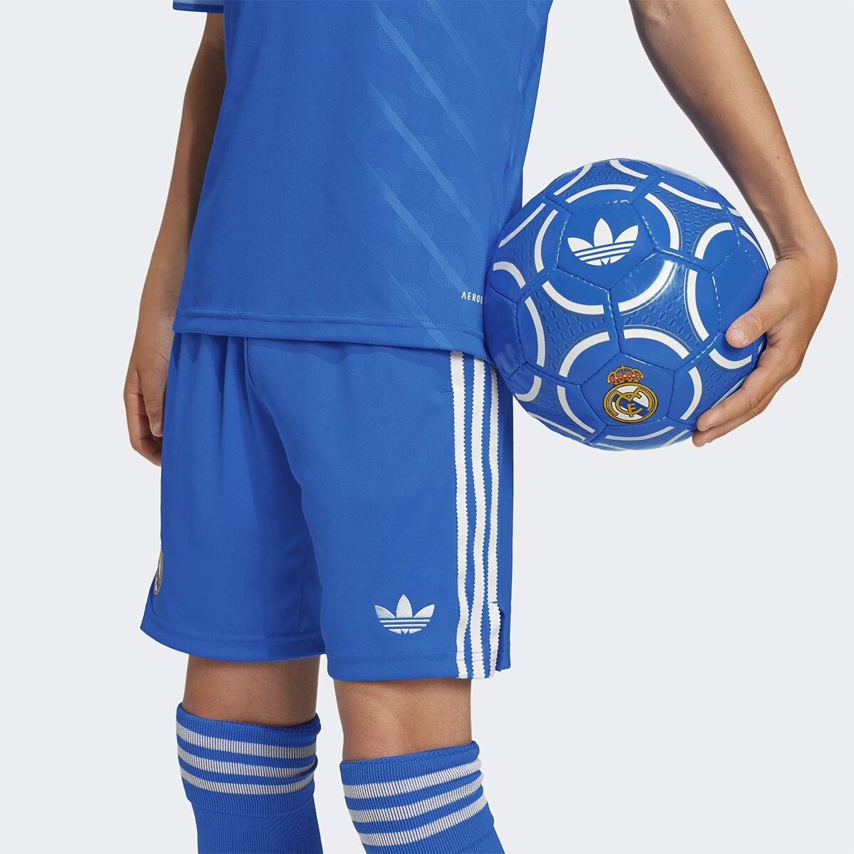 Calções de Criança 3.º Equipamento Real Madrid CF CF 2025-2026 Azul-4