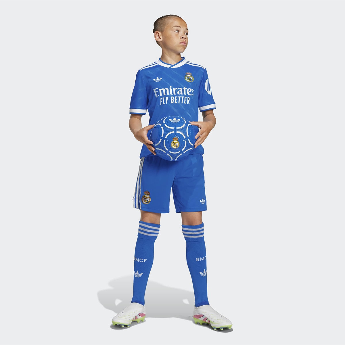 Calções de Criança 3.º Equipamento Real Madrid CF CF 2025-2026 Azul-8