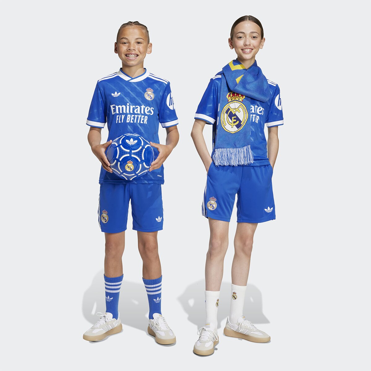 Conjunto de Criança 3.º Equipamento Real Madrid CF CF 2025-2026 Azul-5