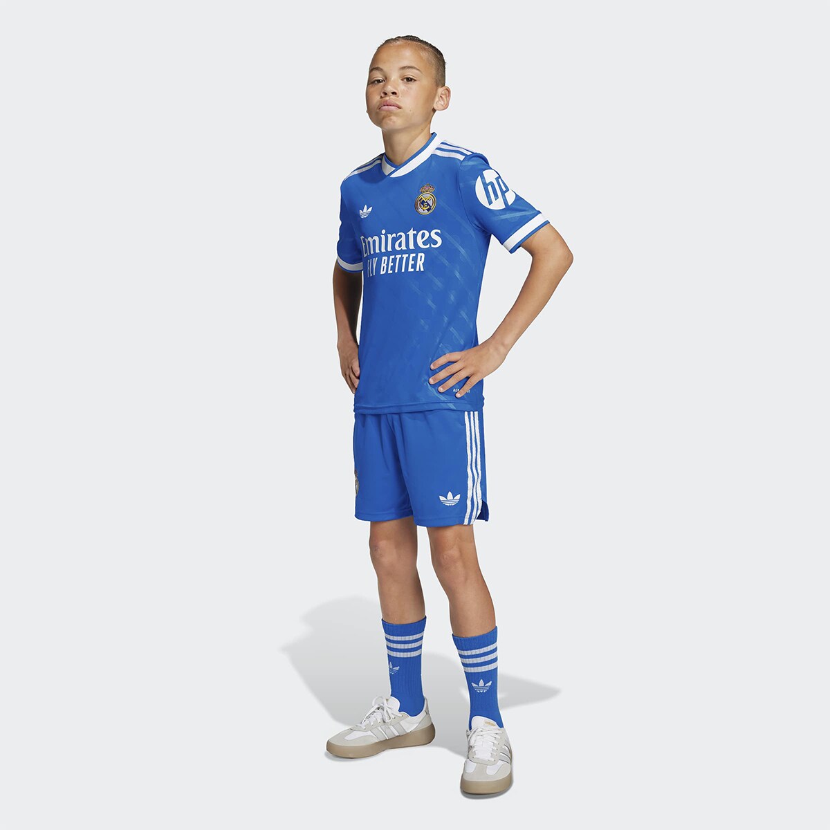 Conjunto de Criança 3.º Equipamento Real Madrid CF CF 2025-2026 Azul-11
