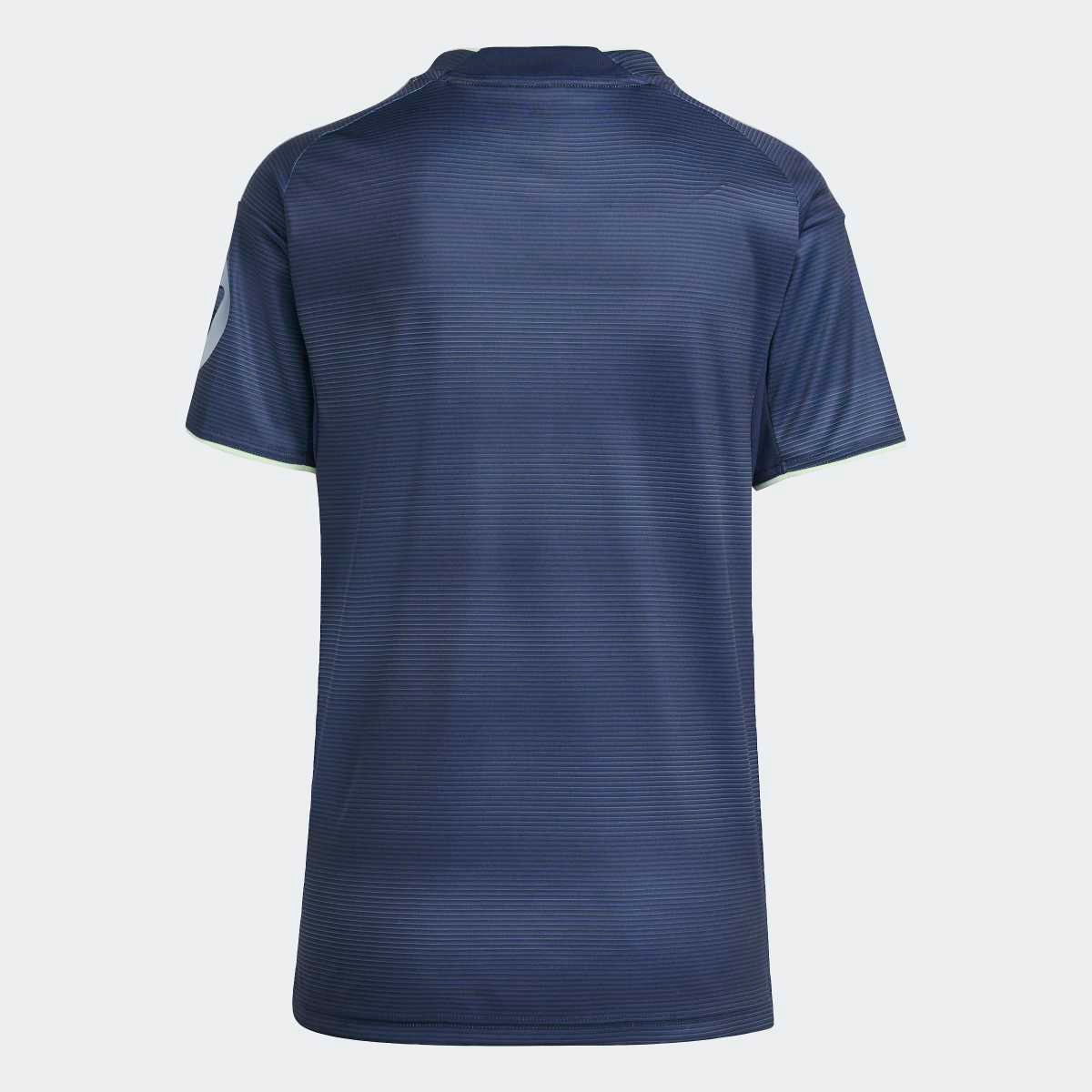 T-shirt de Mulher 2.º Equipamento Real Madrid CF 2025-2026 Azul-7
