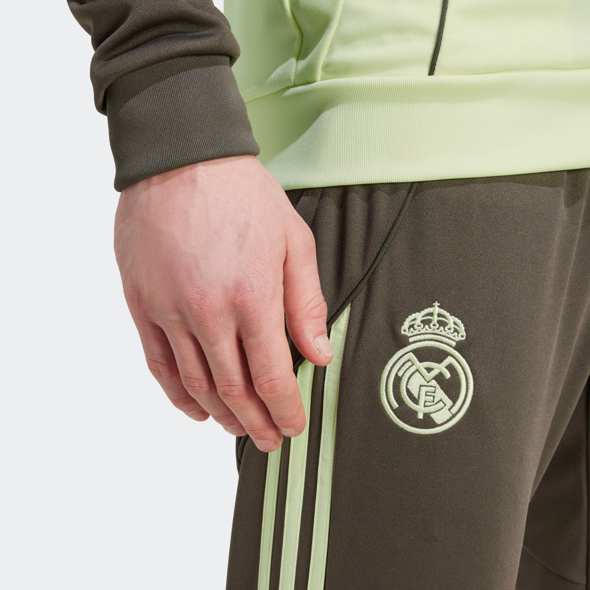 Fato de Treino de Homem Real Madrid CF 2025-2026 Tiro 24 Verde-3