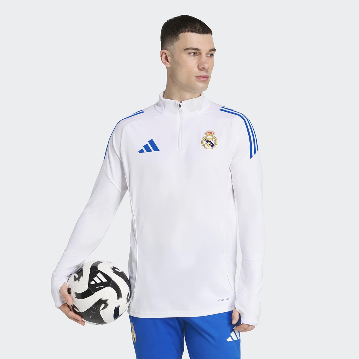 Imagem 0 de T-shirt de Homem Real Madrid CF Tiro 25 Competition