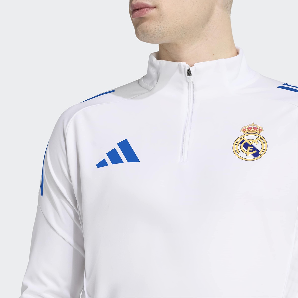 T-shirt de Homem Real Madrid CF Tiro 25 Competition Branco-4